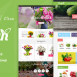 Organic Food & Flower Store Responsive OpenCart Theme – Organ