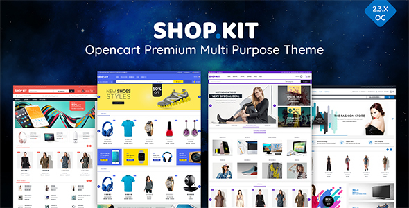 Shopkit Multipurpose OpenCart Theme