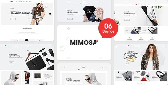 Mimosa - Responsive Fashion Opencart 3 Theme