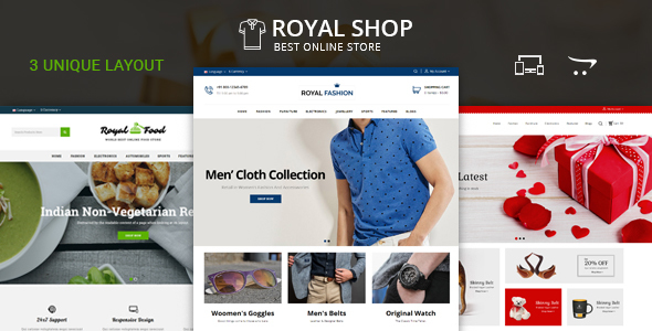 Royal Shop - OpenCart Responsive Theme
