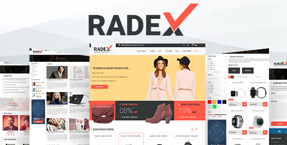 RADEX Multipupose Opencart Theme