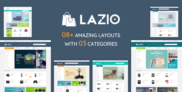 Lazio - Multipurpose Responsive Opencart 2.3 & 3.x Theme