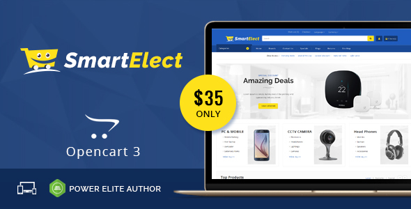 SmartElect - Multipurpose OpenCart 3 Theme