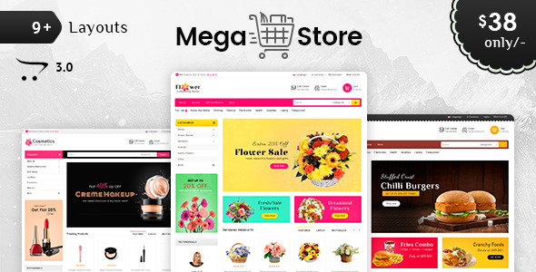 Mega Store - Opencart 3 Multi Purpose Responsive Theme