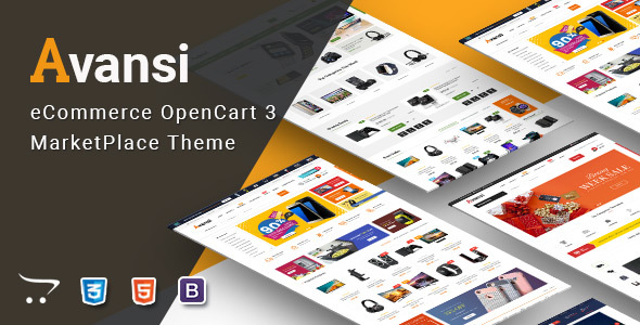 Avansi - Top Multipurpose eCommerce OpenCart 3 Theme With Mobile Layouts