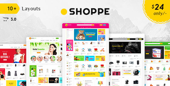 Shoppe - Opencart 3 Multi-Purpose Responsive Theme