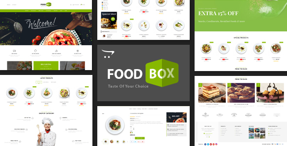 Food Box - Multipurpose Opencart 3.x Responsive Theme