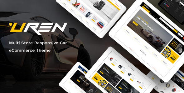Uren - Car Accessories Opencart Theme (Included Color Swatches)