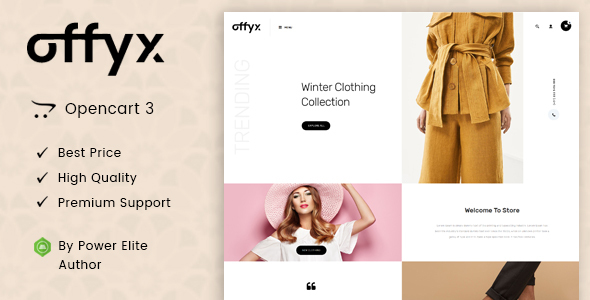 Offyx - Multipurpose OpenCart 3 Theme