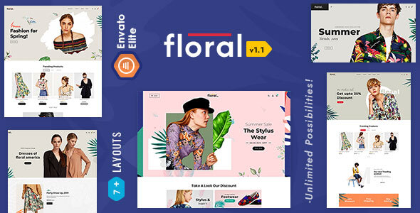 Floral - Opencart Multi-Purpose Responsive Theme