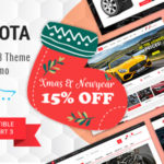 Auto Parts, Tools, Equipments and Accessories Store Opencart Theme – Monota