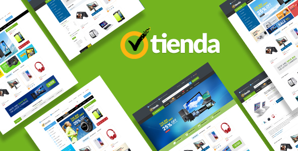 Tienda  - Technology OpenCart Theme (Included Color Swatches)