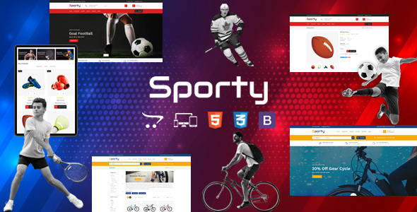 Sporty - Responsive OpenCart Theme