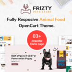 Pet Food Store OpenCart Theme – Frizty
