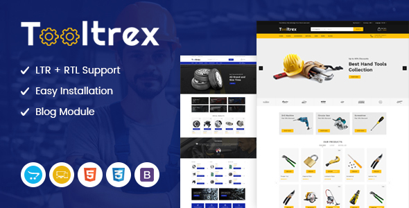 Tooltrex - Responsive OpenCart Theme