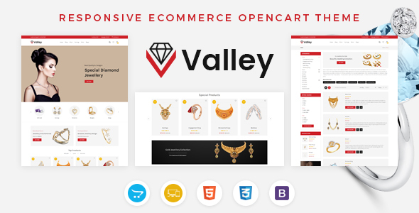 Valley - Jewellery OpenCart Responsive Theme