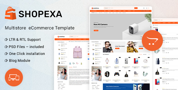 Shopexa Fashion Responsive OpenCart 3 Theme