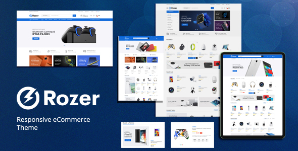 Rozer - Digital Responsive OpenCart Theme (Included Color Swatches)
