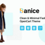 Clean & Minimal Fashion Opencart Theme – Banice